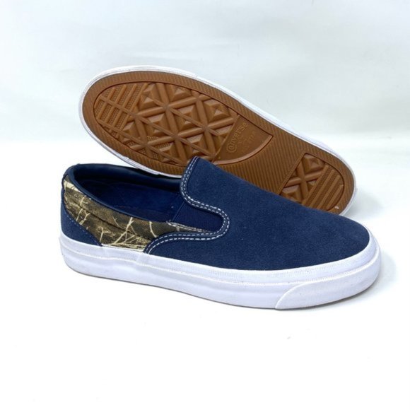 💖MEGA SALE💖CONVERSE Women's ONE STAR CC SLIP Obsidian Blue Canvas 168666C - Picture 4 of 9